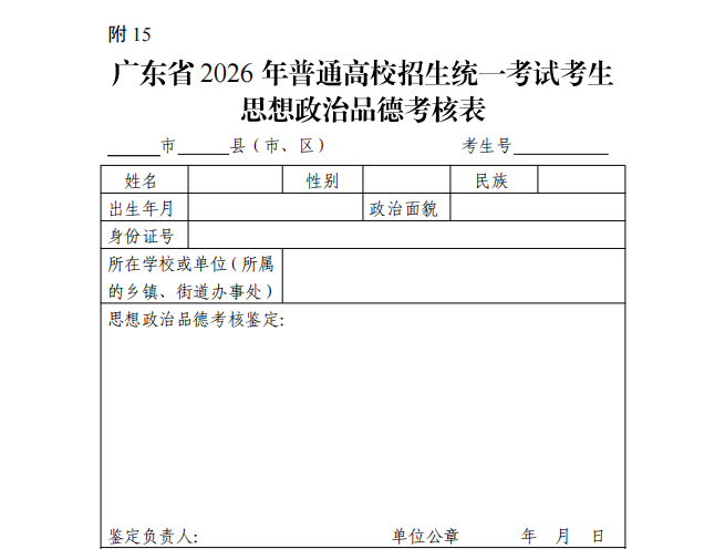 常见问题 | 2026年3+证书考试报名无法提交《思想政治品德考核表》办？